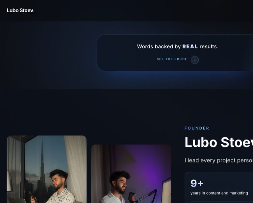 LUBOSTOEV / 02 / STORY